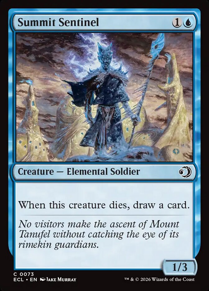 Summit Sentinel 73/273 (Lorwyn Eclipsed)  | Chromatic Games