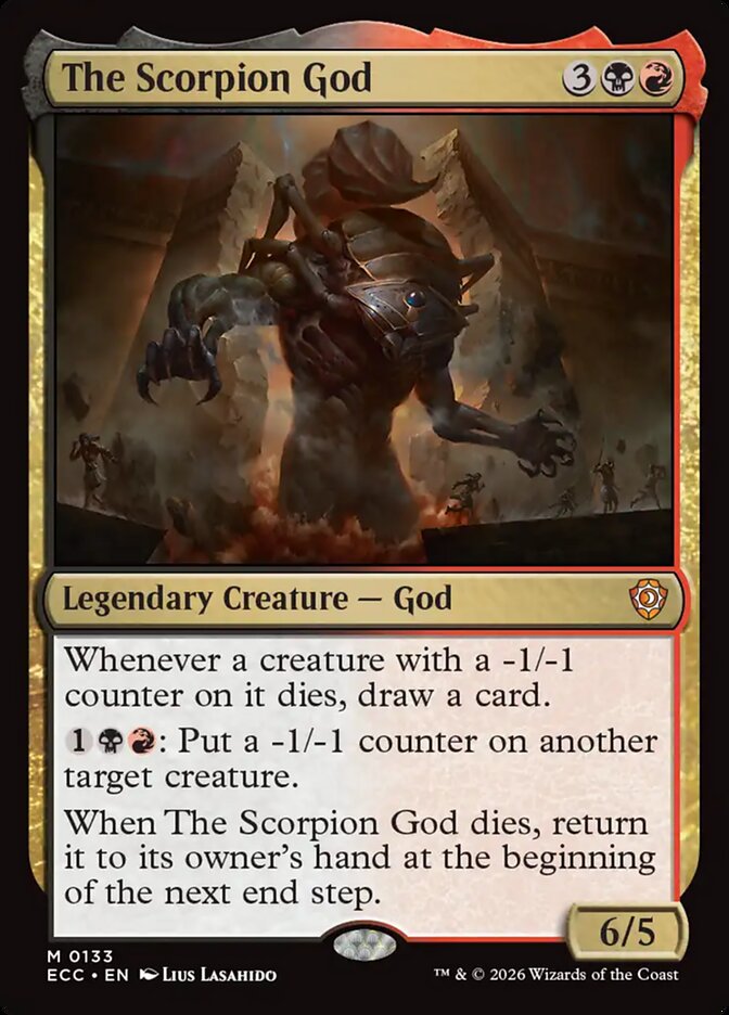 The Scorpion God 133/176 (Commander: Lorwyn Eclipsed)  | Chromatic Games