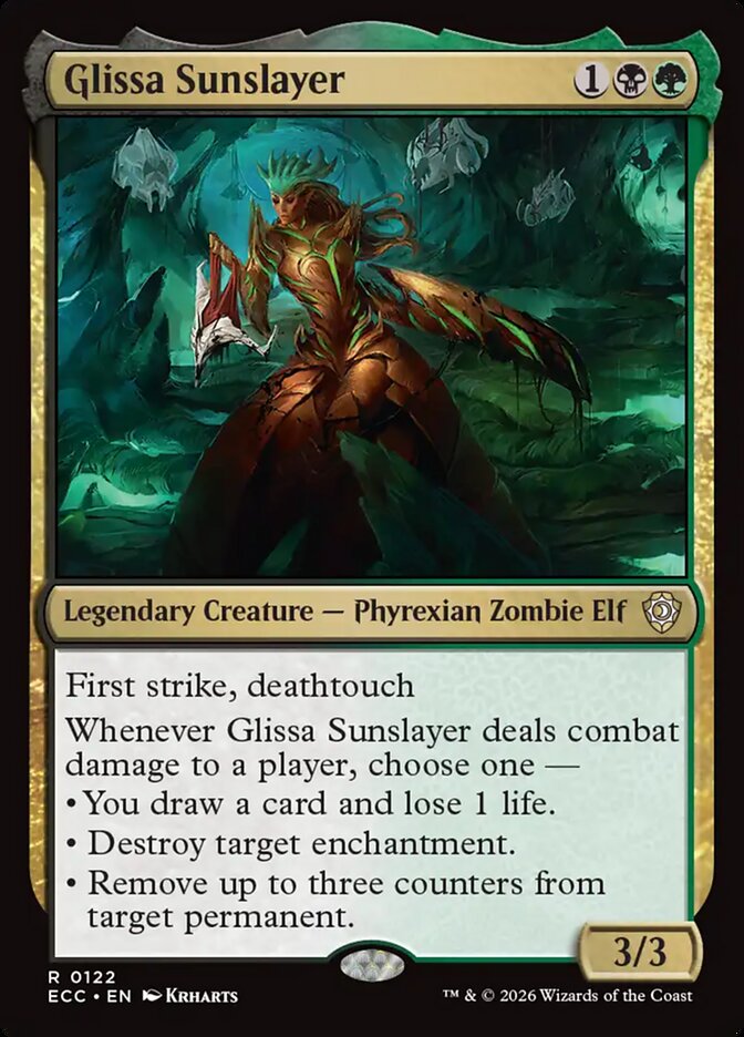 Glissa Sunslayer 122 (Commander: Lorwyn Eclipsed)  | Chromatic Games