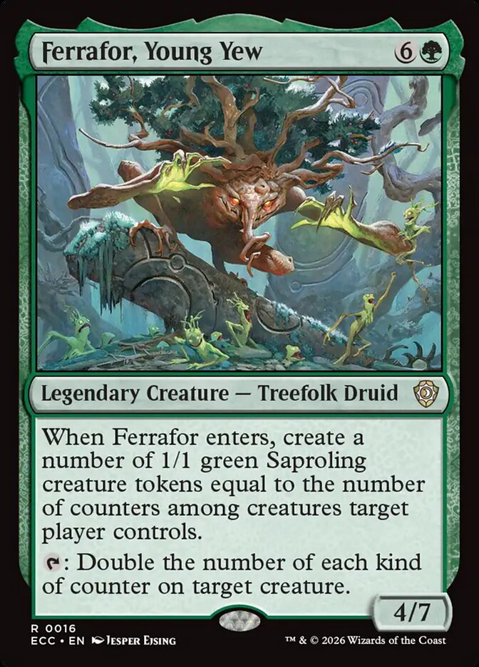 Ferrafor, Young Yew 16 (Commander: Lorwyn Eclipsed)  | Chromatic Games
