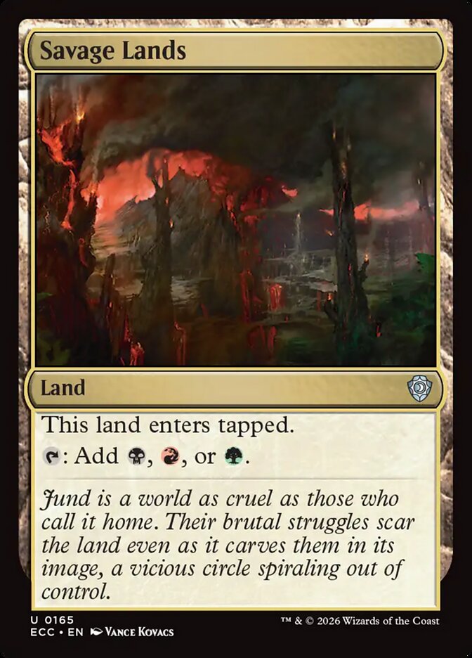 Savage Lands 165/176 (Commander: Lorwyn Eclipsed)  | Chromatic Games