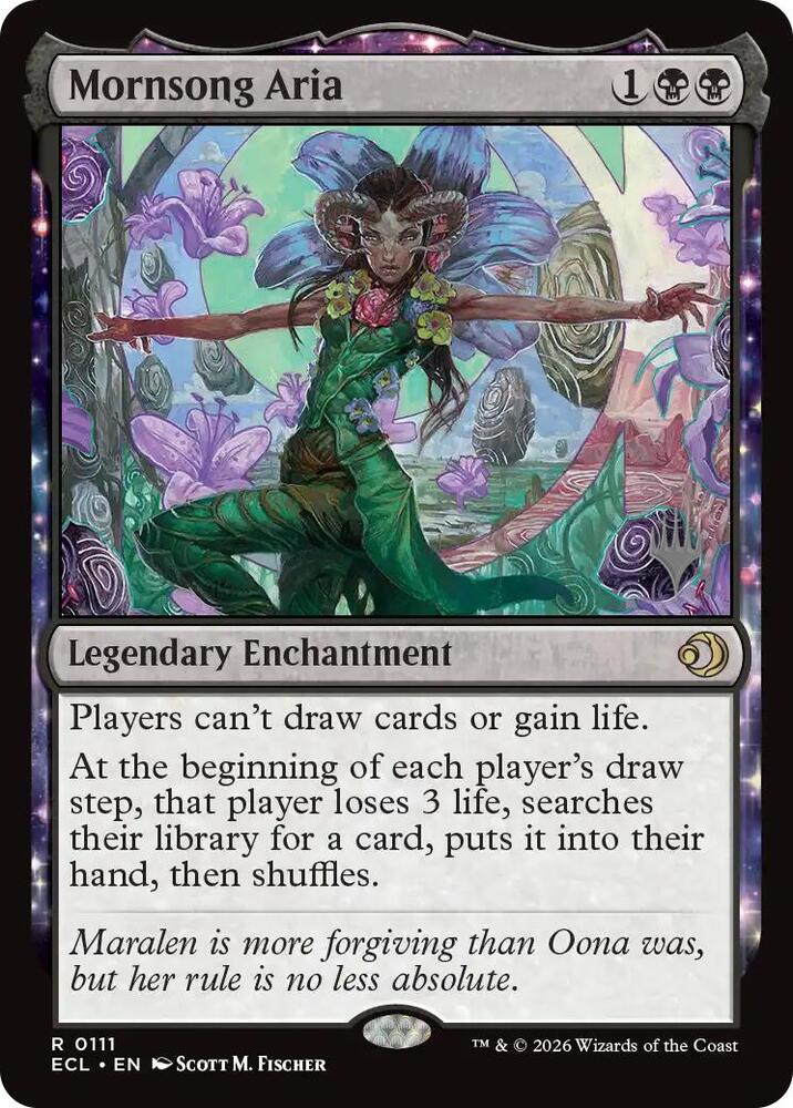 Mornsong Aria 111 (Promo Pack: Lorwyn Eclipsed)  - Foil | Chromatic Games
