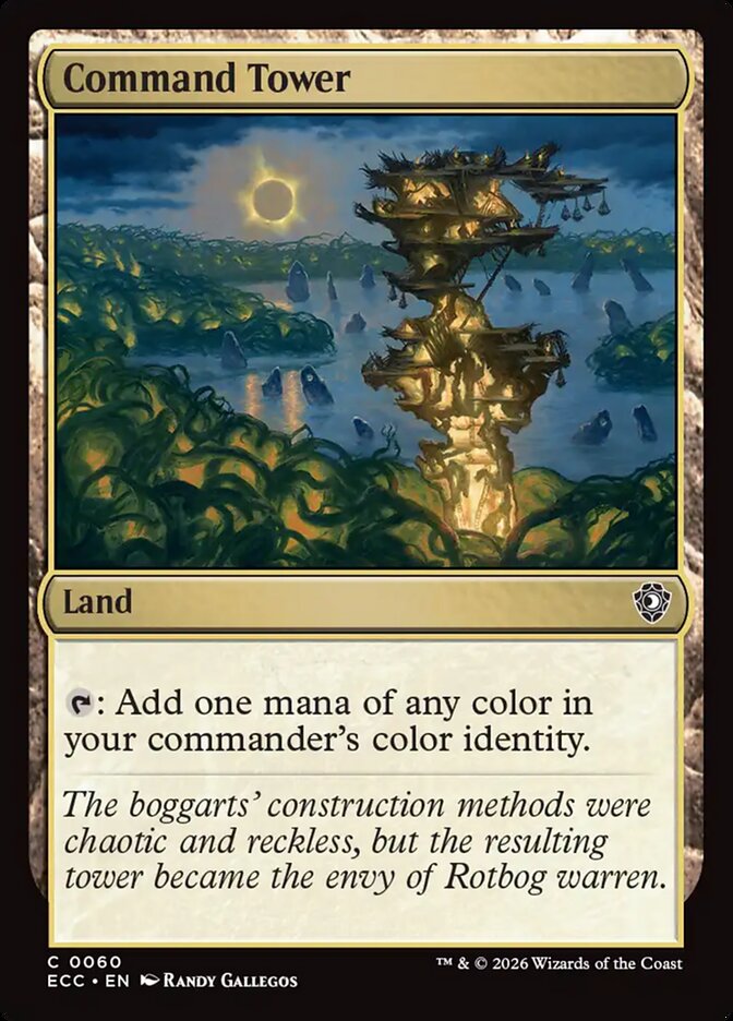 Command Tower 60 (Commander: Lorwyn Eclipsed)  | Chromatic Games