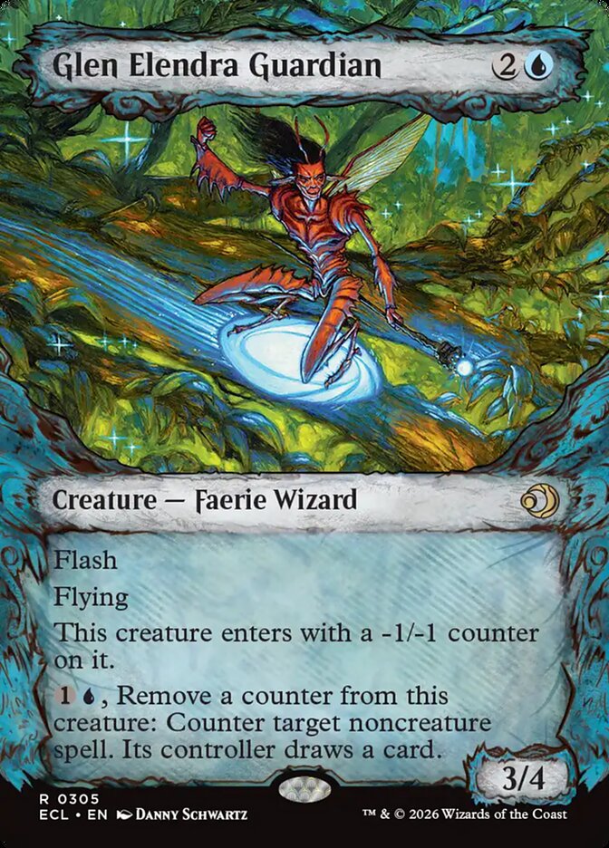 Glen Elendra Guardian  305 (Lorwyn Eclipsed)  - Showcase Foil | Chromatic Games