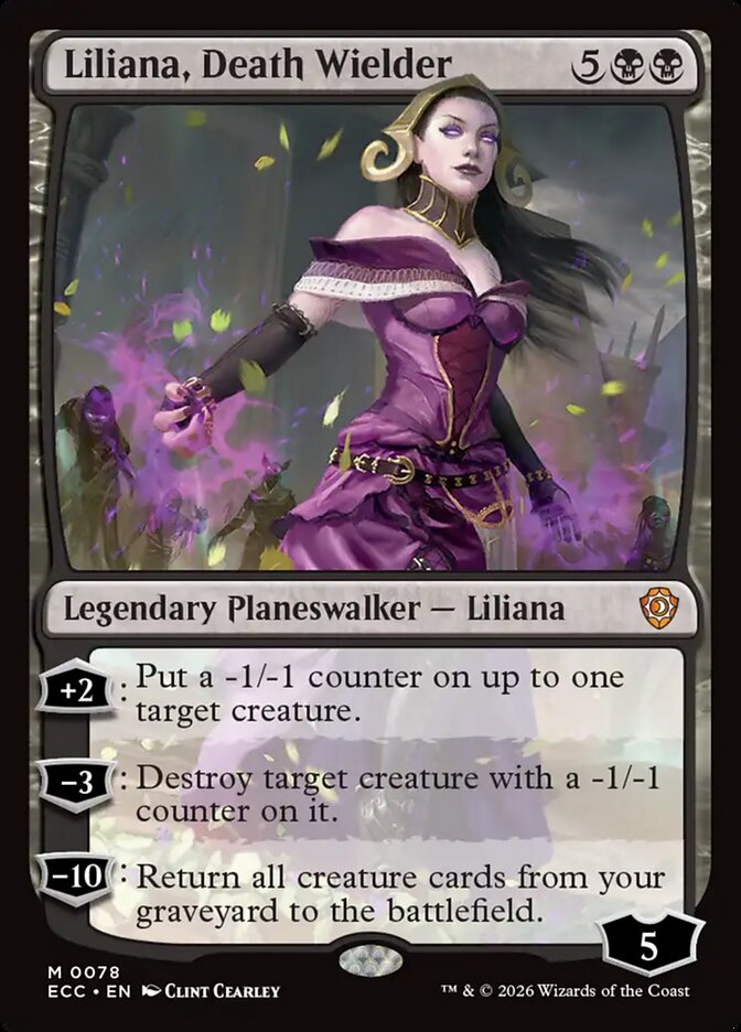Liliana, Death Wielder 78 (Commander: Lorwyn Eclipsed)  | Chromatic Games