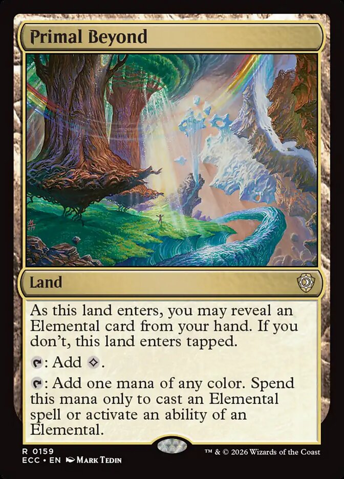 Primal Beyond 159 (Commander: Lorwyn Eclipsed)  | Chromatic Games