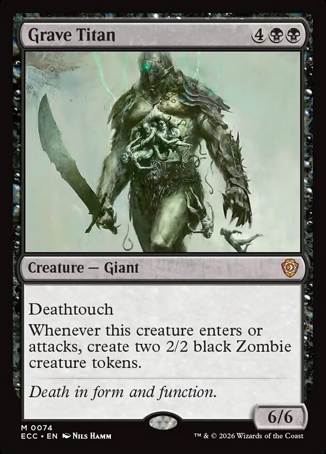 Grave Titan 74/176 (Commander: Lorwyn Eclipsed)  | Chromatic Games