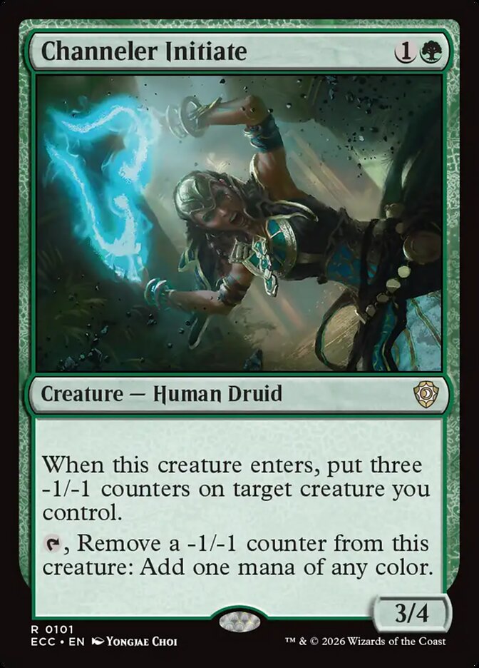 Channeler Initiate 101/176 (Commander: Lorwyn Eclipsed)  | Chromatic Games