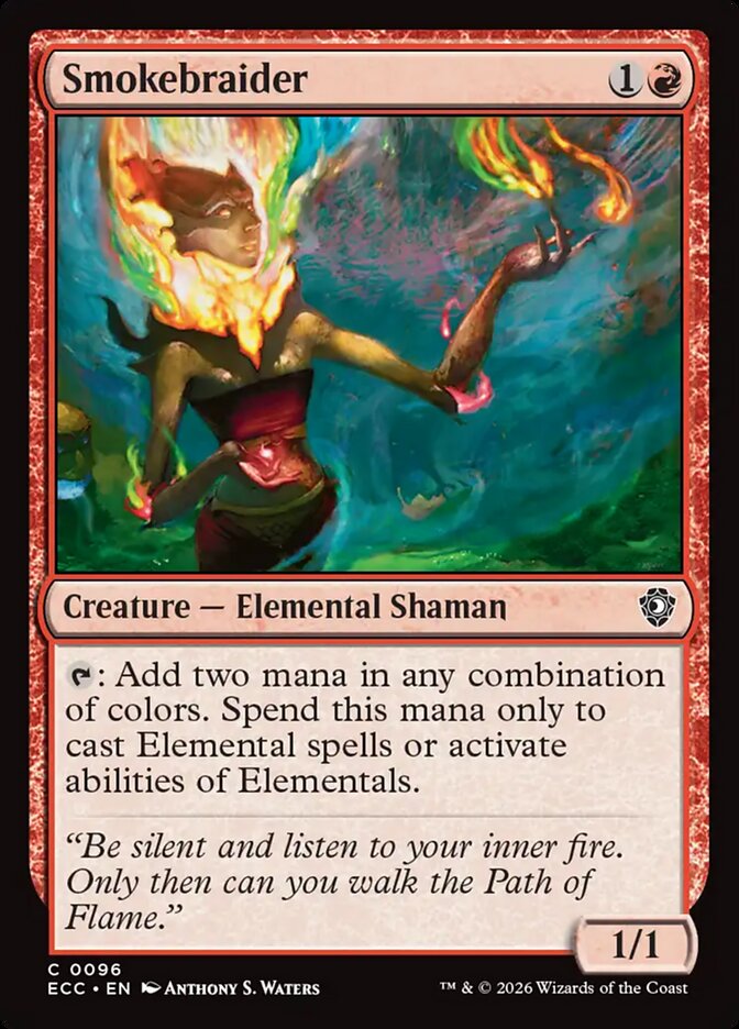 Smokebraider 96/176 (Commander: Lorwyn Eclipsed)  | Chromatic Games