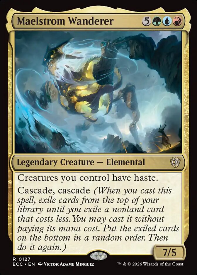 Maelstrom Wanderer 127 (Commander: Lorwyn Eclipsed)  | Chromatic Games