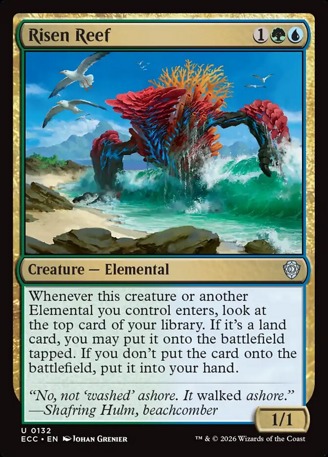 Risen Reef 132 (Commander: Lorwyn Eclipsed)  | Chromatic Games