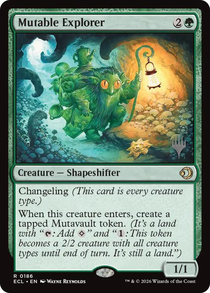 Mutable Explorer 186p/87 (Promo Pack: Lorwyn Eclipsed)  | Chromatic Games