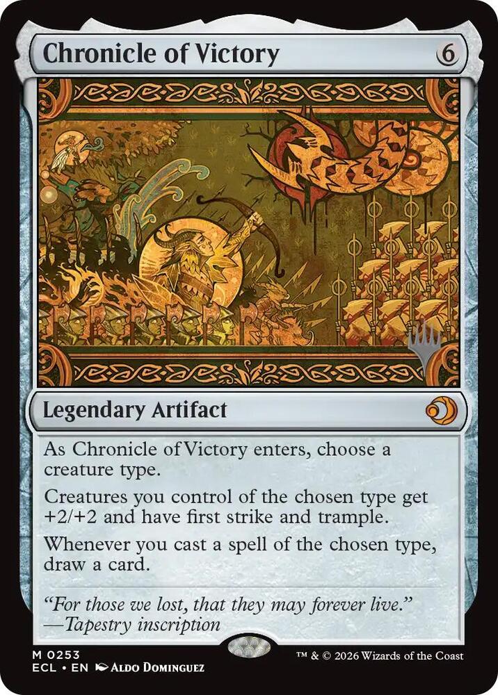 Chronicle of Victory 253 (Promo Pack: Lorwyn Eclipsed)  - Foil | Chromatic Games