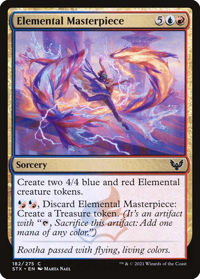 Elemental Masterpiece 182 (Strixhaven: School of Mages)  | Chromatic Games