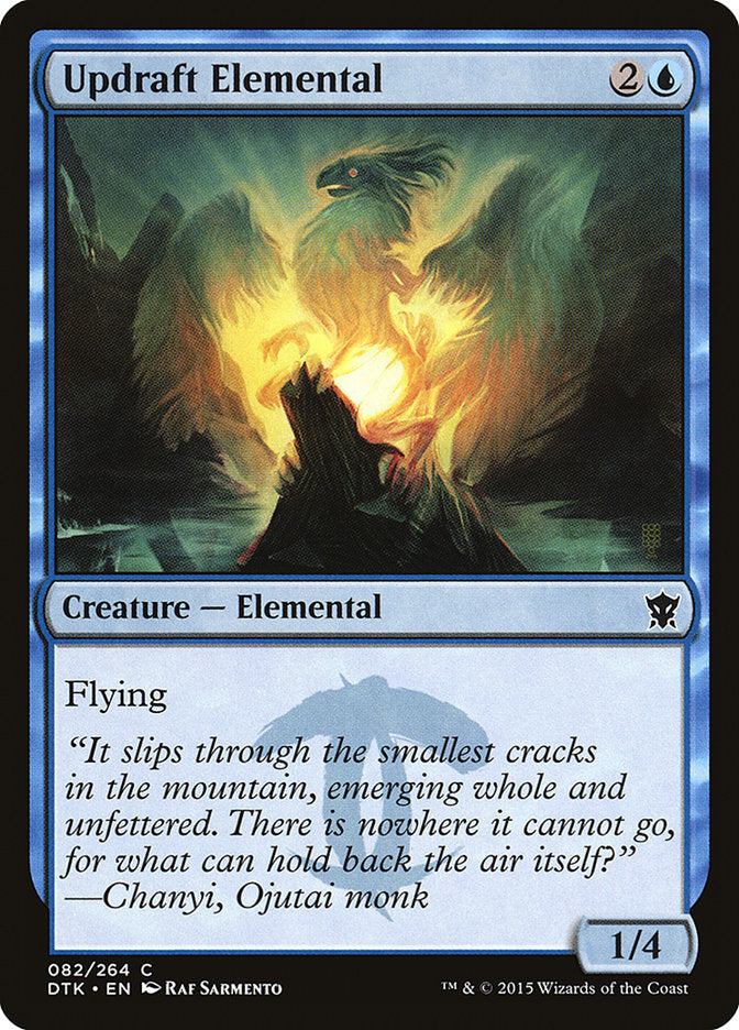 Updraft Elemental 82/264 (Dragons of Tarkir)  | Chromatic Games
