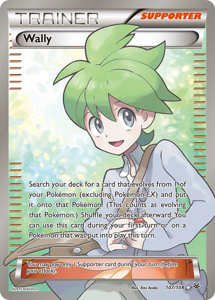 Wally 107/108 (XY - Roaring Skies)  - Holofoil | Chromatic Games