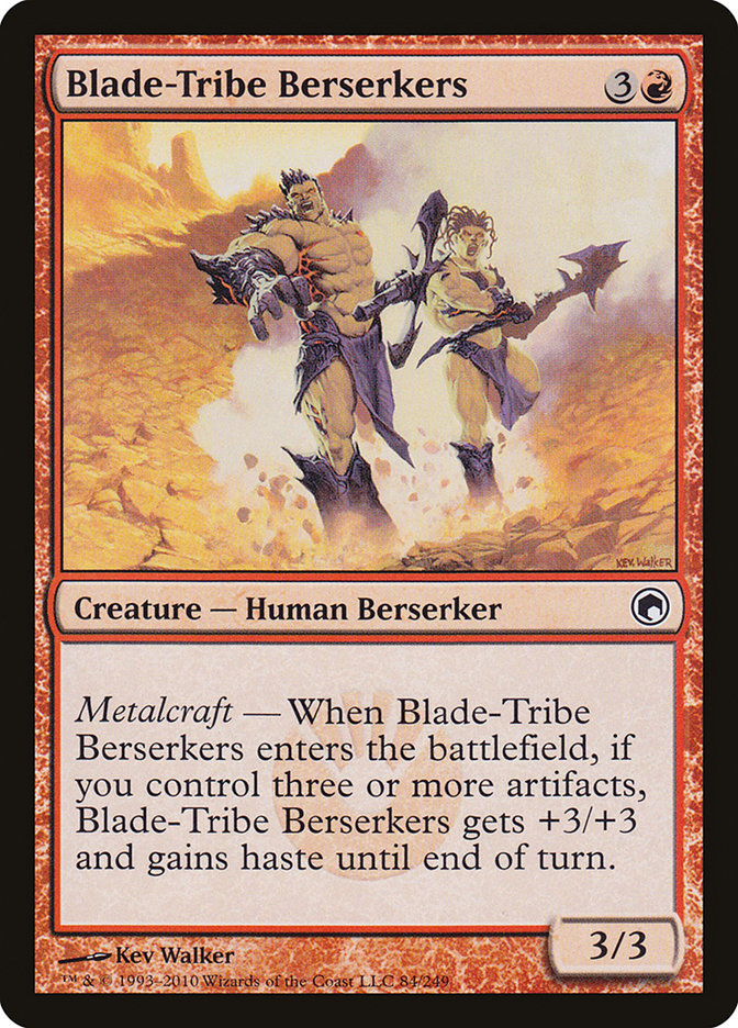 Blade-Tribe Berserkers 84/249 (Scars of Mirrodin)  | Chromatic Games