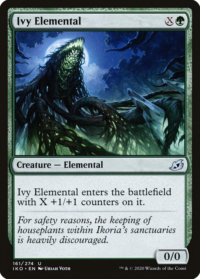 Ivy Elemental 161/274 (Ikoria: Lair of Behemoths)  | Chromatic Games