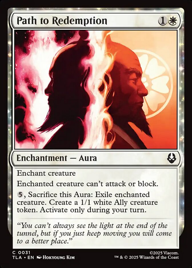 Path to Redemption 31/286 (Avatar: The Last Airbender)  | Chromatic Games