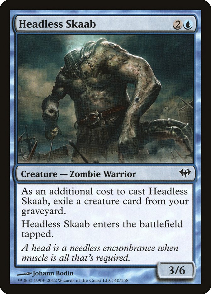 Headless Skaab 40/158 (Dark Ascension)  | Chromatic Games