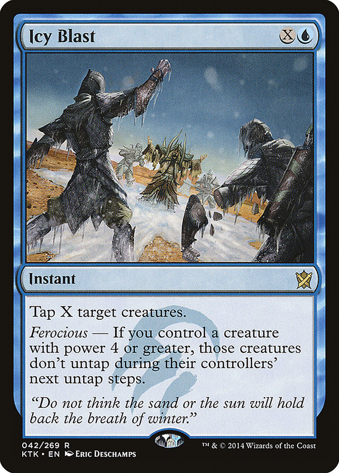 Icy Blast 42 (Khans of Tarkir)  | Chromatic Games