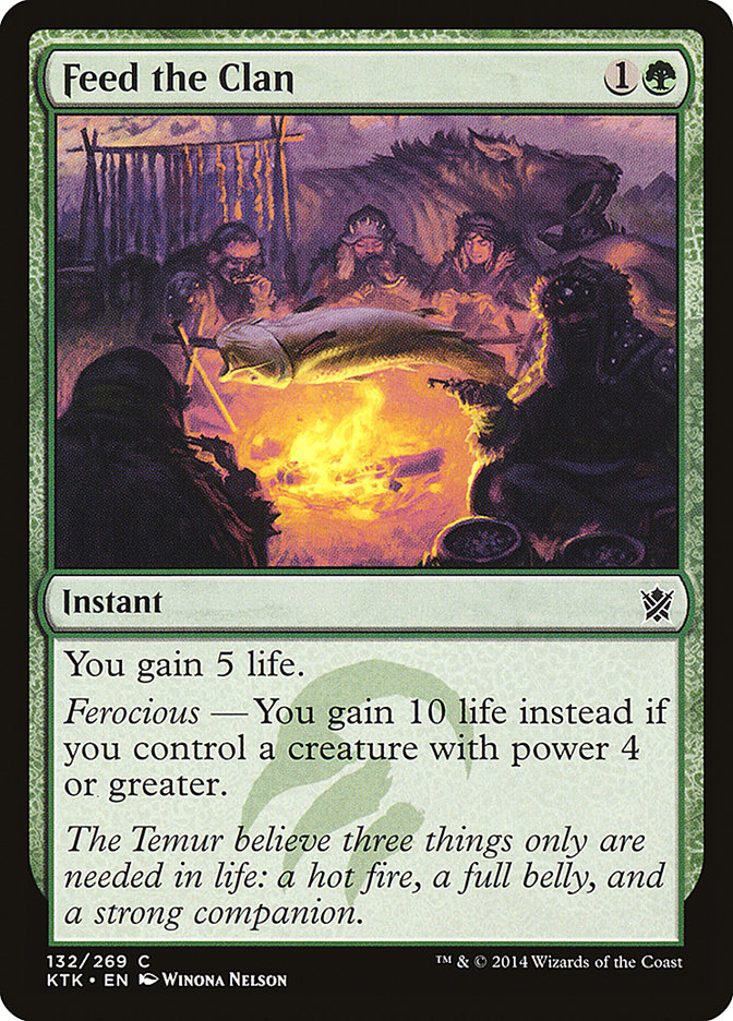 Feed the Clan 132/269 (Khans of Tarkir)  | Chromatic Games