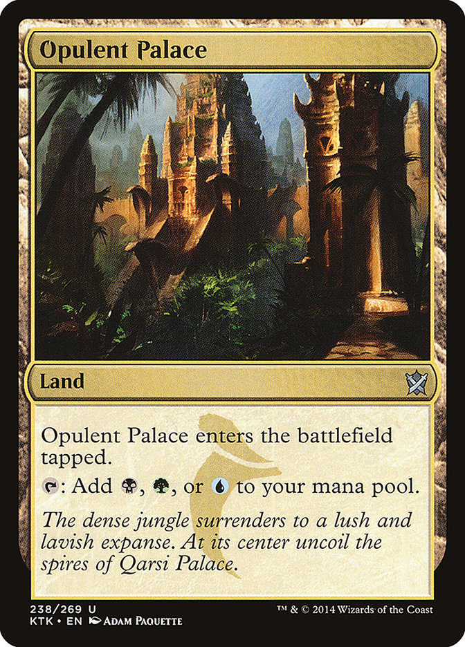 Opulent Palace 238/269 (Khans of Tarkir)  | Chromatic Games