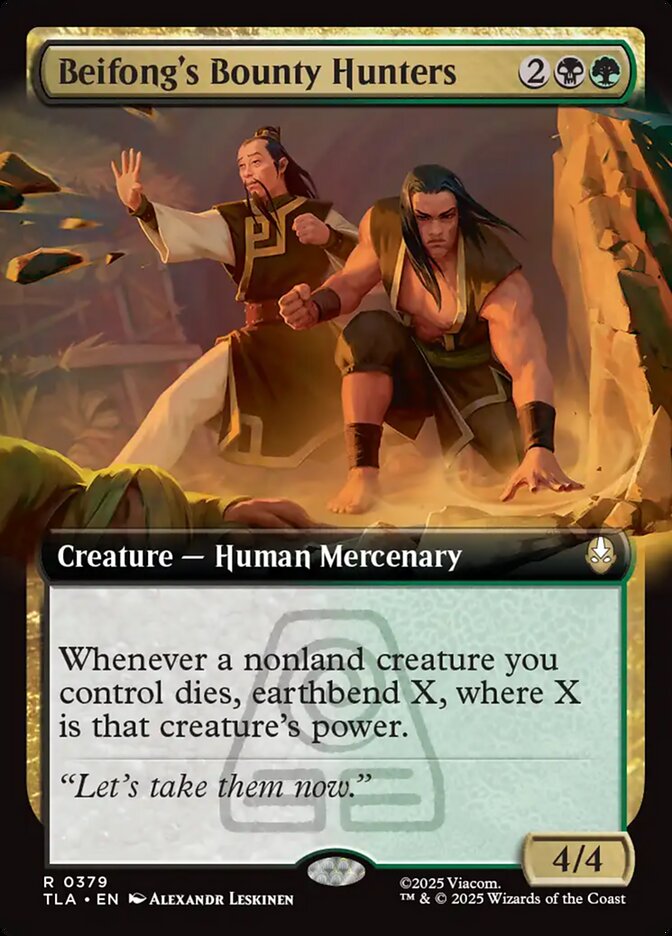 Beifong's Bounty Hunters  379/286 (Avatar: The Last Airbender)  - Extended Art | Chromatic Games