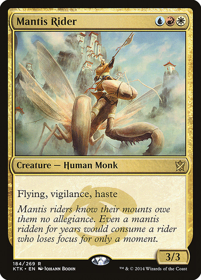 Mantis Rider 184/269 (Khans of Tarkir)  - Foil | Chromatic Games