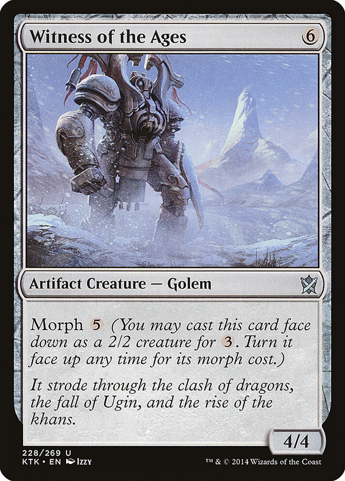 Witness of the Ages 228/269 (Khans of Tarkir)  | Chromatic Games