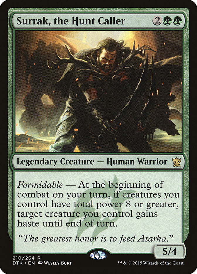 Surrak, the Hunt Caller 210/264 (Dragons of Tarkir)  | Chromatic Games