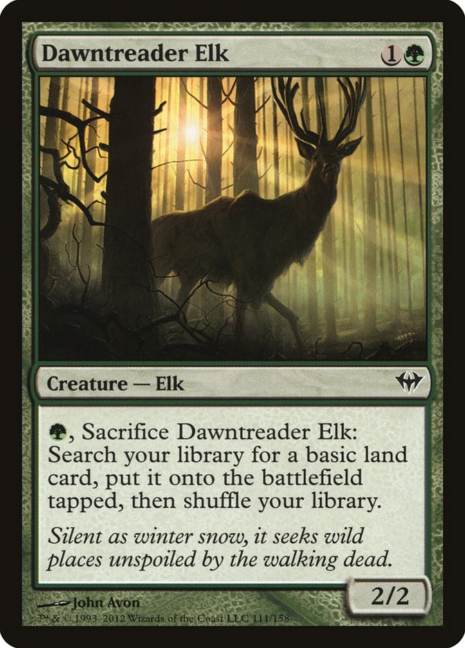Dawntreader Elk 111/158 (Dark Ascension)  | Chromatic Games