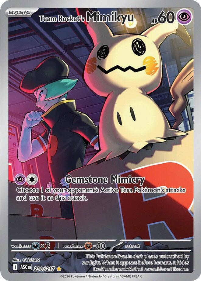 Team Rocket's Mimikyu 238/217 (ME: Ascended Heroes)  - Holofoil | Chromatic Games