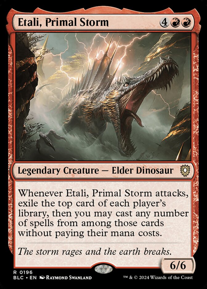 Etali, Primal Storm 196 (Commander: Bloomburrow)  | Chromatic Games