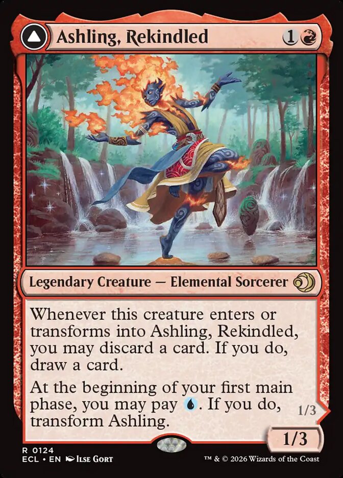 Ashling Rekindled 124 (Lorwyn Eclipsed)  | Chromatic Games