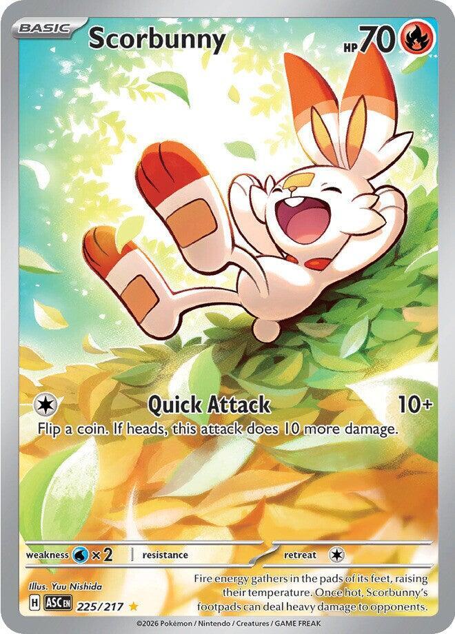 Scorbunny 225/217 (ME: Ascended Heroes)  - Holofoil | Chromatic Games