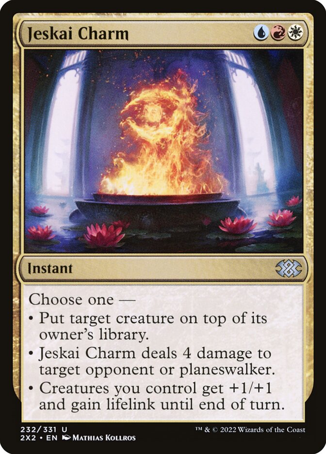 Jeskai Charm 232/331 (Double Masters 2022)  - Foil | Chromatic Games