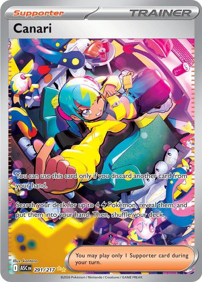 Canari 291/217 (ME: Ascended Heroes)  - Holofoil | Chromatic Games