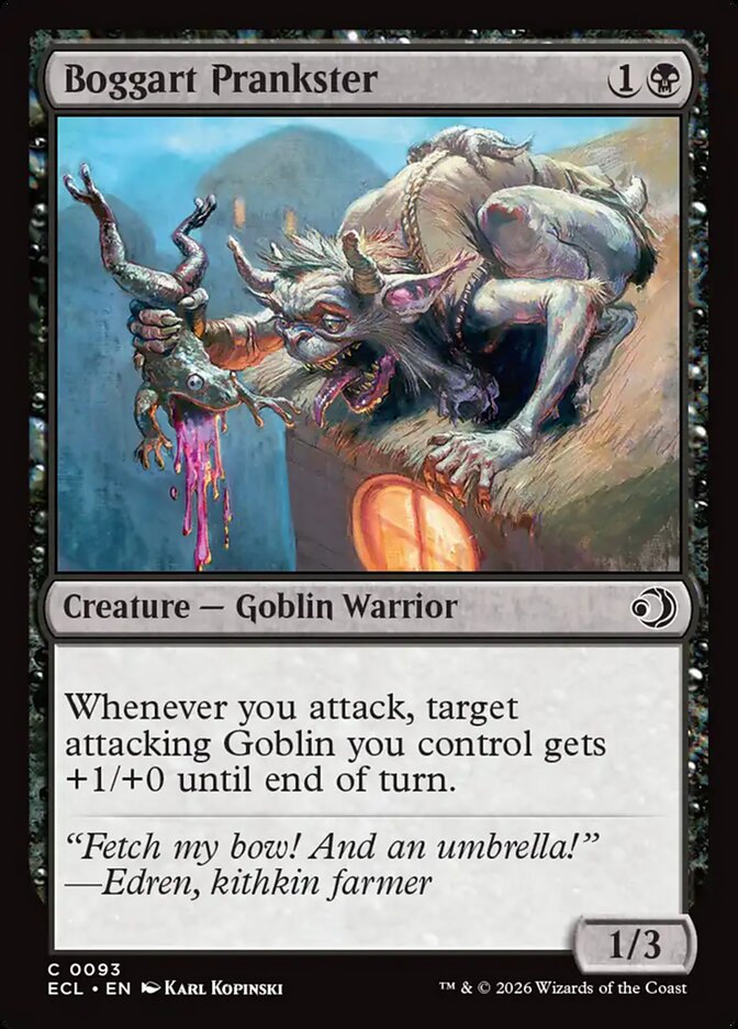 Boggart Prankster 93/273 (Lorwyn Eclipsed)  - Foil | Chromatic Games