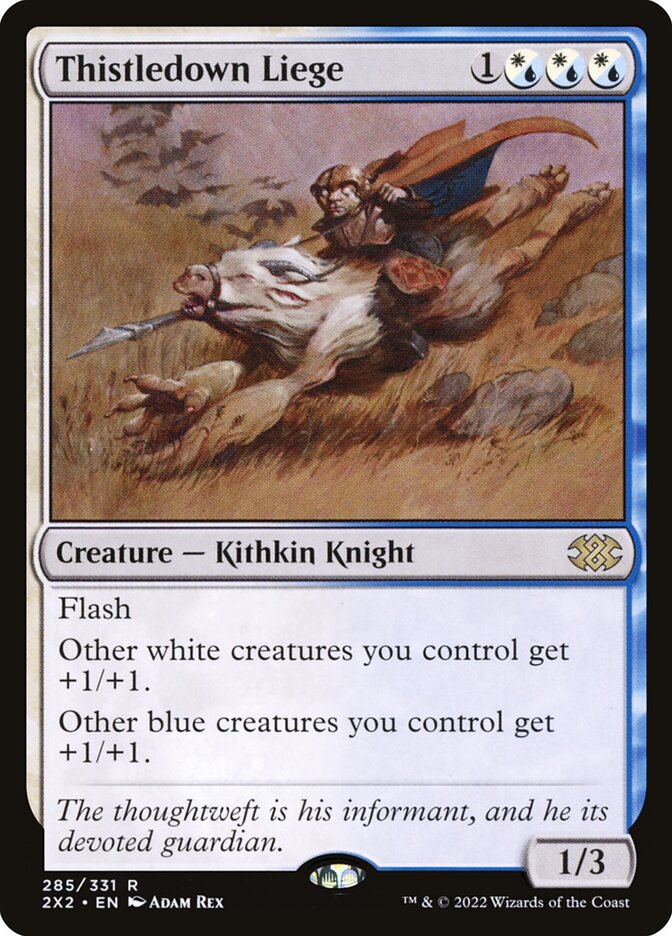 Thistledown Liege 285/331 (Double Masters 2022)  - Foil | Chromatic Games