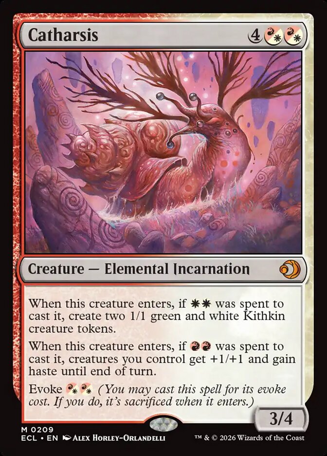 Catharsis 209/273 (Lorwyn Eclipsed)  - Foil | Chromatic Games