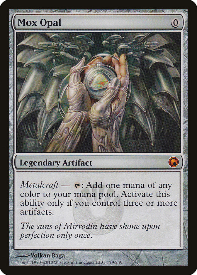 Mox Opal 179 (Scars of Mirrodin)  | Chromatic Games