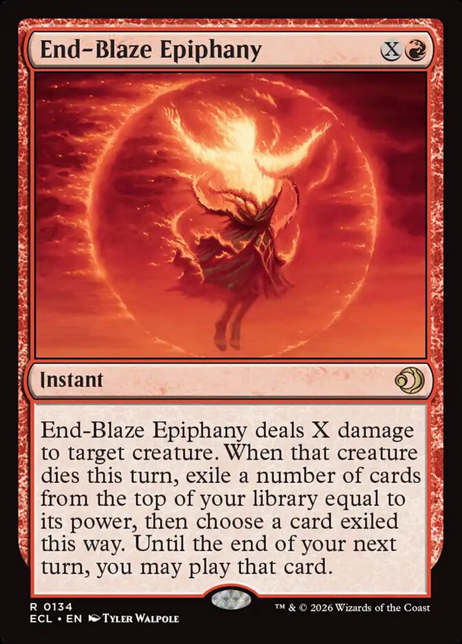 End-Blaze Epiphany 134/273 (Lorwyn Eclipsed)  | Chromatic Games