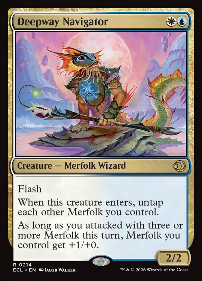 Deepway Navigator 214 (Lorwyn Eclipsed)  - Foil | Chromatic Games