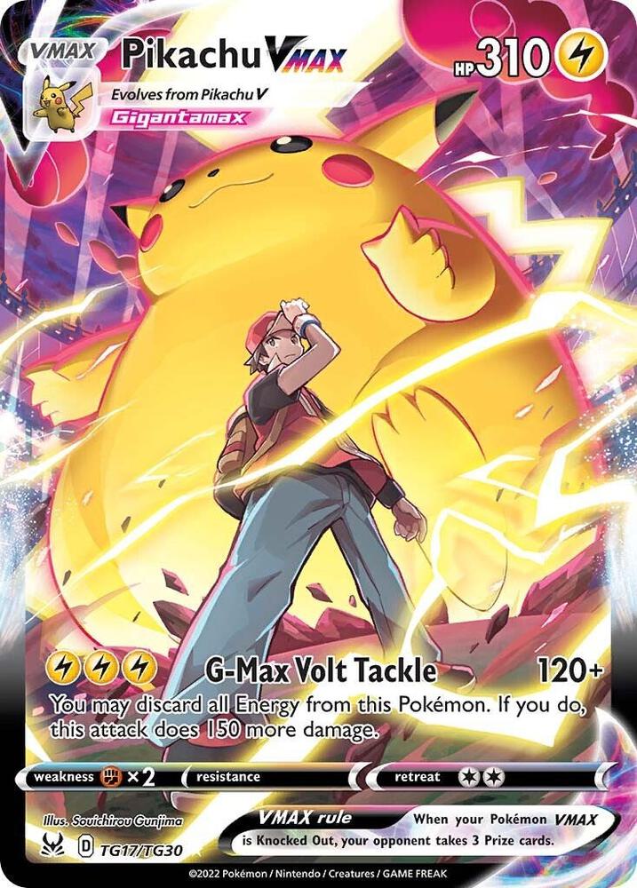 Pikachu VMAX TG17/TG30 (SWSH11: Lost Origin Trainer Gallery)  - Holofoil | Chromatic Games