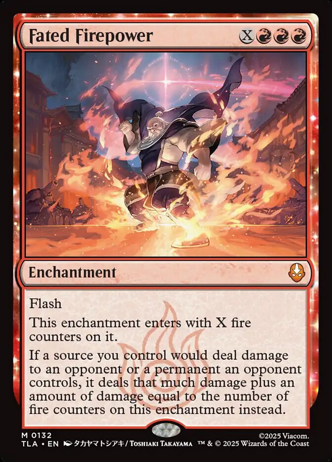 Fated Firepower 132 (Avatar: The Last Airbender)  | Chromatic Games