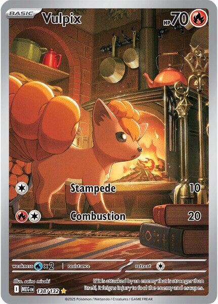 Vulpix 138/132 (ME01: Mega Evolution)  - Holofoil | Chromatic Games