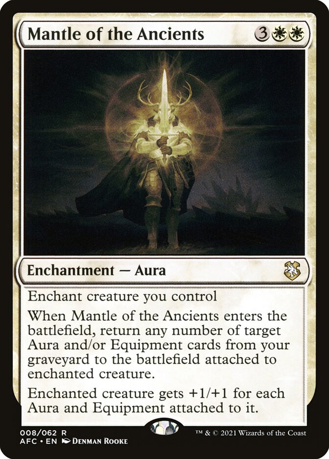 Mantle of the Ancients 8/62 (Commander: Adventures in the Forgotten Realms)  | Chromatic Games