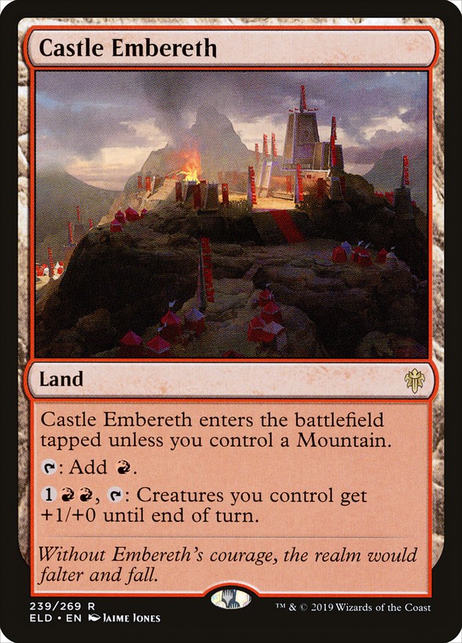 Castle Embereth 239/269 (Throne of Eldraine)  | Chromatic Games