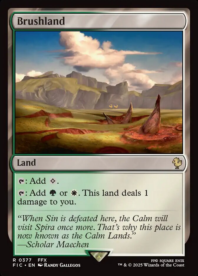 Brushland 377 (Commander: FINAL FANTASY)  | Chromatic Games